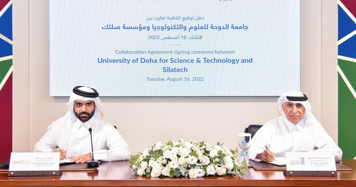 Silatech And University Of Doha For Science And Technology Sign A Collaboration Agreement | UDST